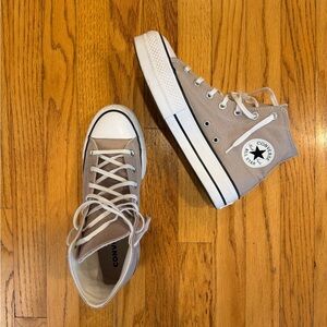 Converse Chuck Taylor Seasonal Lift Hi Platform High Top Sneakers - Women’s 9.5